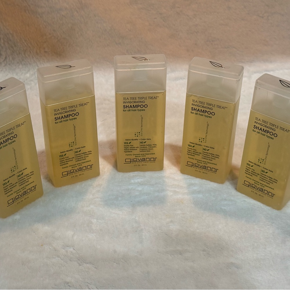 Giovanni Tea Tree Triple Treat Invigorating Shampoo - Clear